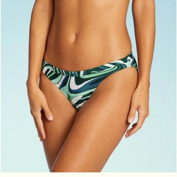 Xhiliration High Leg Scoop Bikini Bottom. Sold Separately or with matching top. - Picture 1 of 7